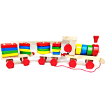 Wooden Pull-Along Train with Shapes 